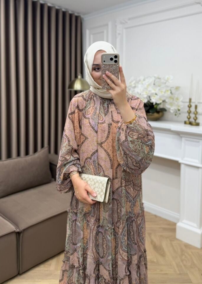 Harmoni Şifon Elbise