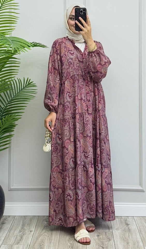 Etna Elbise Mürdüm