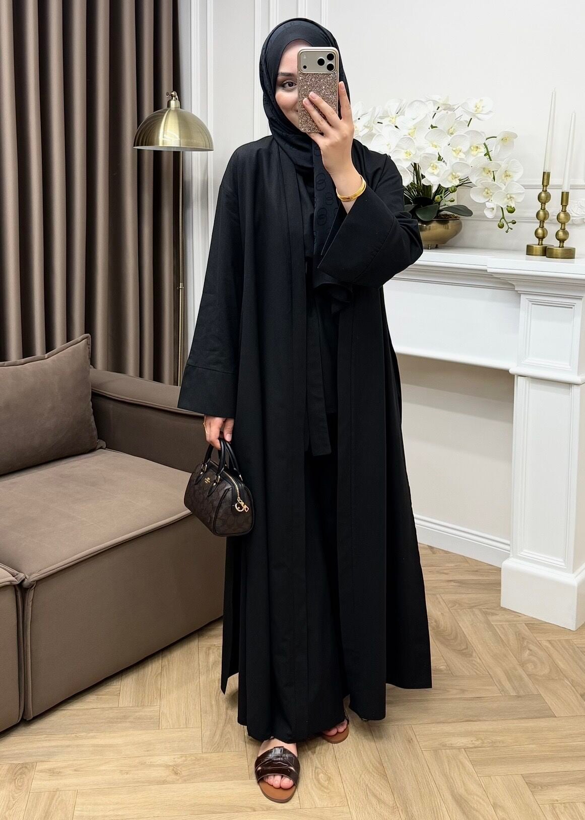 Karan Keten Üçlü Takım Siyah