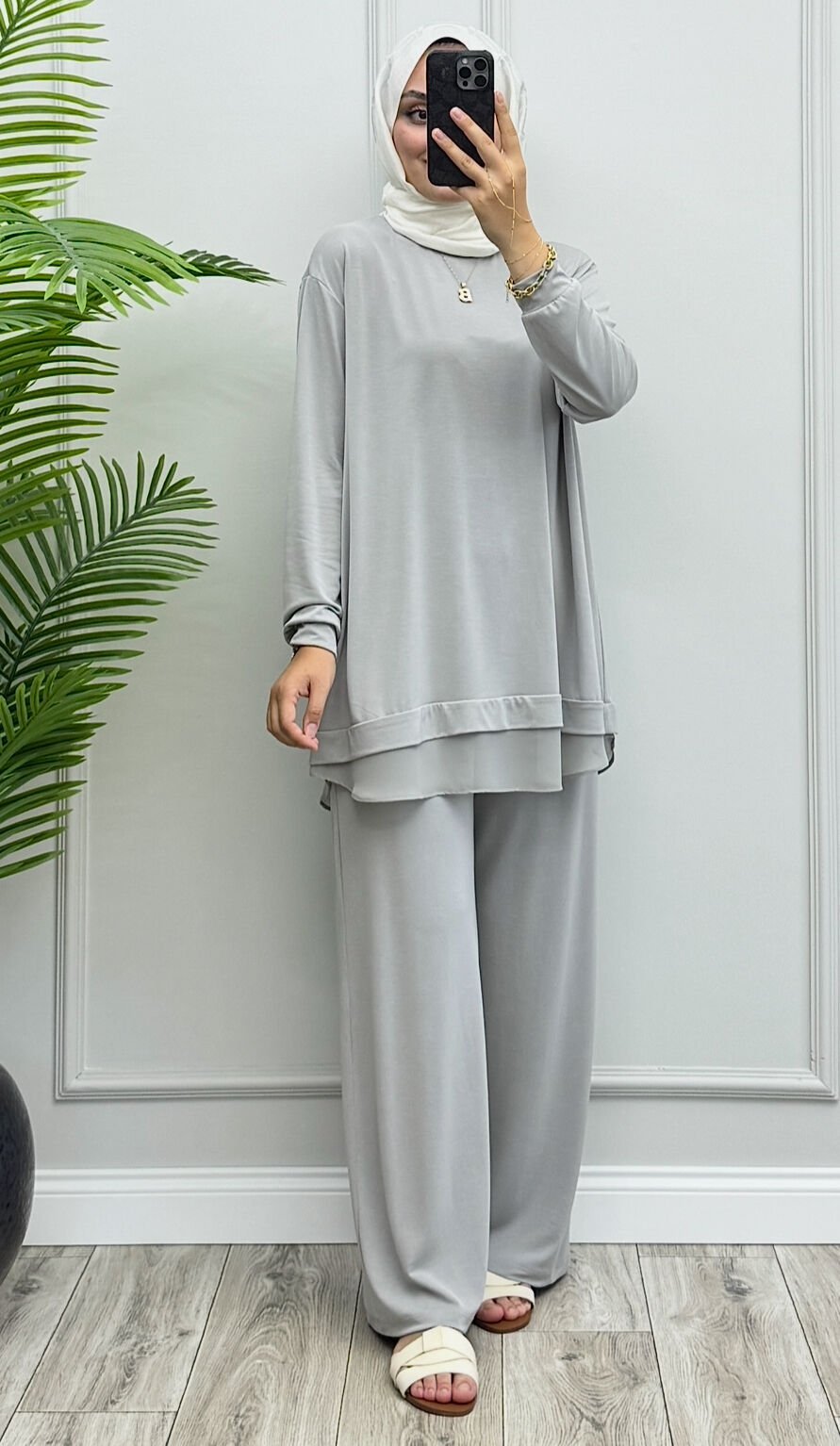 Hola Oysh Takım Gri